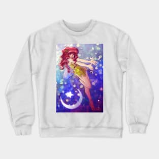 Stars and Moon Fairy Crewneck Sweatshirt